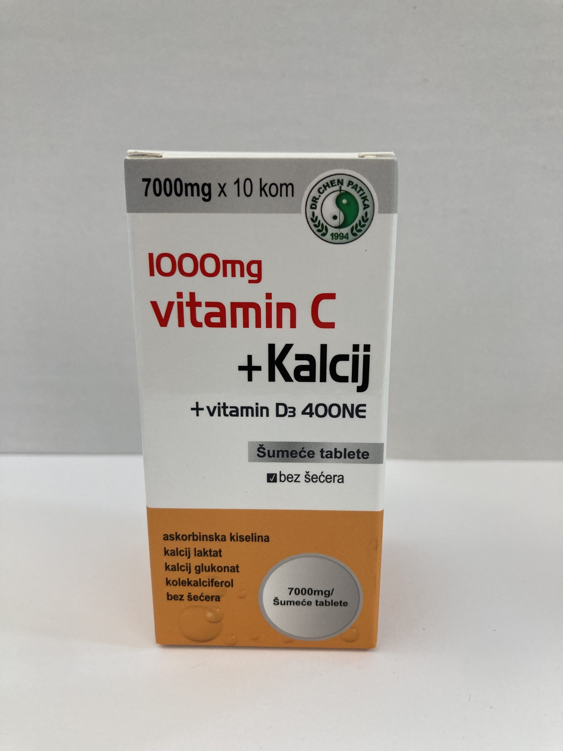 C-vitamin + Kalcium pezsgőtabletta - 10 db