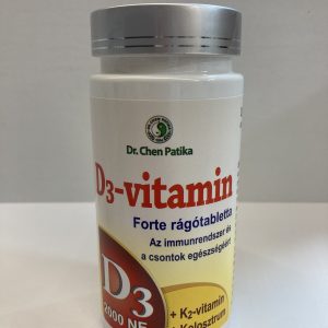 Dr. Chen D3-vitamin Forte rágótabletta