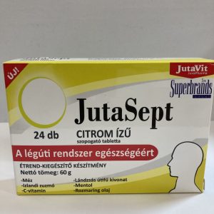 JutaVit JutaSept citrom ízű szopogató tabletta – 24db