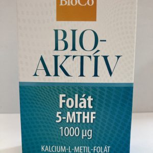 BioCo BIOAKTÍV Folát 5-mthf 1000 mcg tabletta 30 db