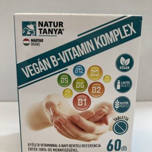 Natur Tanya Vegán B-vitamin komplex tabletta – 60db