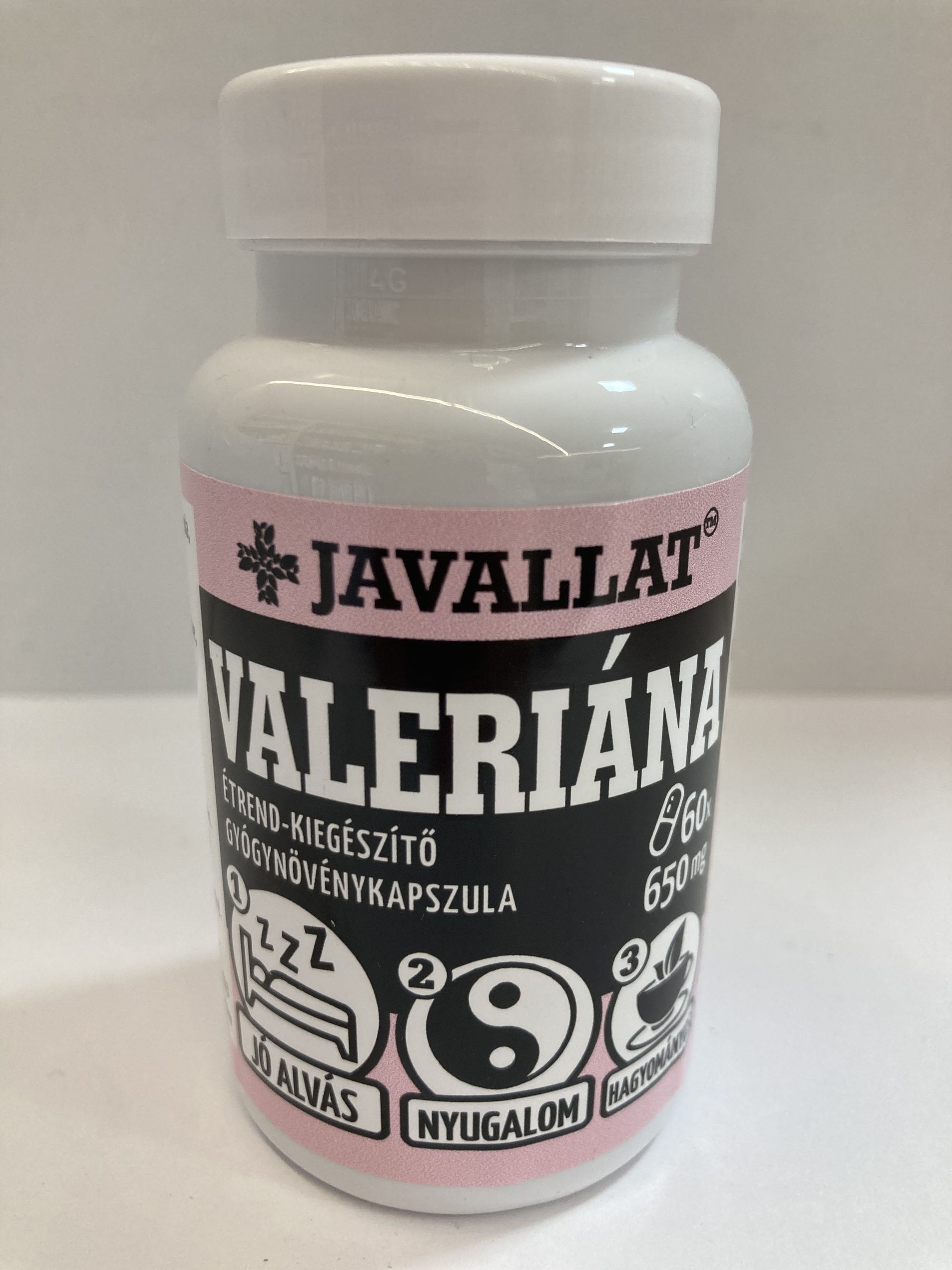Javallat Valeriána kapszula – 60db