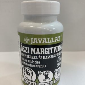 Javallat Őszi margitvirág gyömbérrel és kasszia fahéjjal kapszula – 60db
