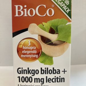 BioCo Ginkgo Biloba + 1000mg Lecitin kapszula – 90db