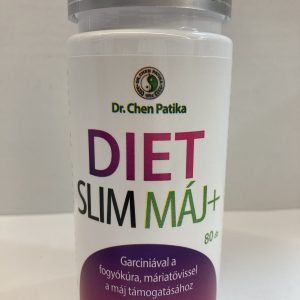DR CHEN PATIKA Diet Slim Máj+ testsúlycsökkentő kapszula, 80 db