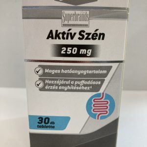 JutaVit Aktív Szén tabletta 250 mg 30 db