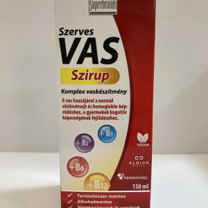 JutaVit Szerves Vas Szirup – 150ml