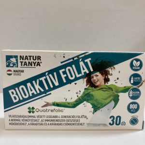 Natur Tanya Bioaktív Folát vegán tabletta – 30d