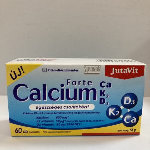 Jutavit Calcium Forte CA/K2/D3-vitamin tabletta – 60db
