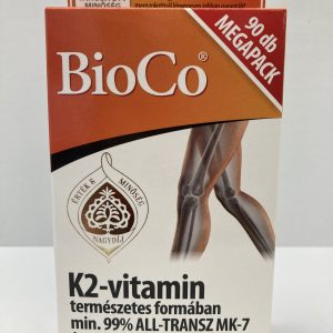 BioCo K2-vitamin tabletta – 90db