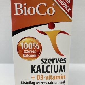 BioCo Szerves Kalcium + D3-vitamin filmtabletta – 90db
