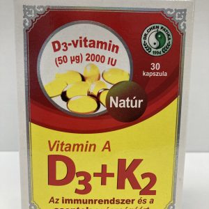 Dr. Chen A+D3+K2-vitamin kapszula – 30db