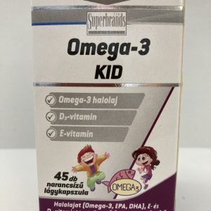 JutaVit Omega-3 Kid lágykapszula – 45db