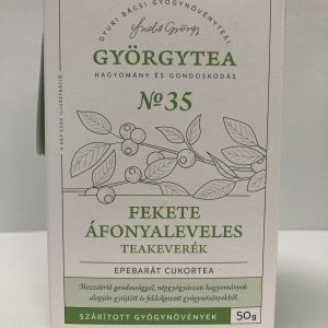 Fekete áfonyaleveles teakeverék