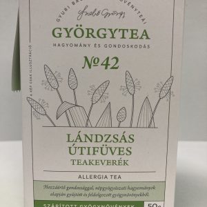 Györgytea Lándzsás útifüves teakeverék allergiára - 50g