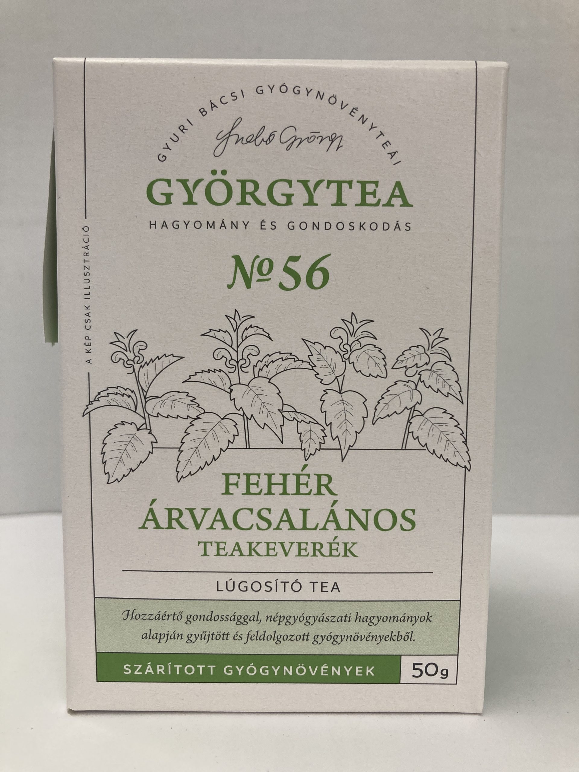 Györgytea Fehér Árvacsalános Teakeverék 50 g