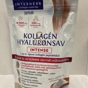 Interherb Kollagén&Hyaluronsav Porcépítő italpor INTENSE Natúr 300 g