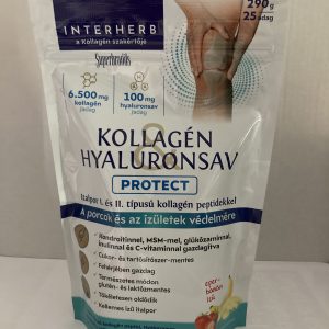Interherb Kollagén & Hialuronsav Protect porcépítő epres banános italpor – 290g