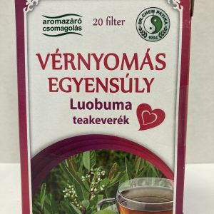 Vérnyomás Egyensúly Luobuma teakeverék - 20db