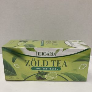 Herbária Zöld tea lime ízesítéssel filteres - 25x1,5g
