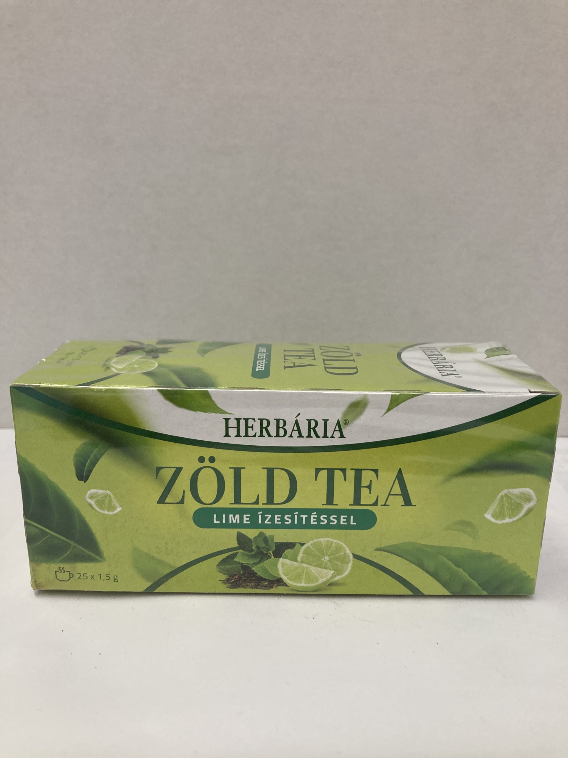 Herbária Zöld tea lime ízesítéssel filteres - 25x1,5g