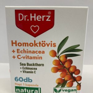 Dr. Herz Homoktövis + Echinacea + C-vitamin 60 db kapszula -